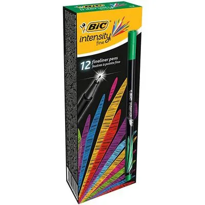 Zdjęcie produktu dla BiC® 9420681 12x cienkopis zielony 0,4 mm