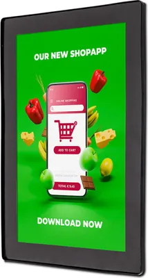 Produktbild von Showdown Magnetischer Posterrahmen Slim - DIN A4 - Schwarz
