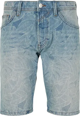 Produktbild von Tom Tailor Denim Shorts Regular Fit, niedriger Bund, gerades Bein, Beininnenlänge 28 cm