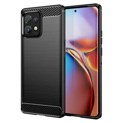 Produktbild von Carbon Shield TPU Hülle für Motorola Moto X40 Pro KP26463