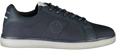 Produktbild von Blaue Herrensportschuhe mit Schnürsenkeln & herausnehmbarem Fußbett