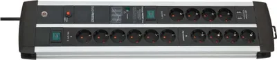 Produktbild von Brennenstuhl Premium-Protect-Line Steckdosenleiste 14-fach Duo, (3