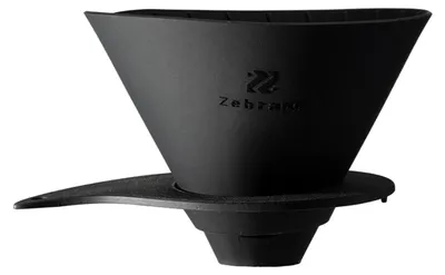 Productafbeelding van Zebrang V60 Flat Dripper 02 PLUS ZB-VDFP-02B / Bestbrew