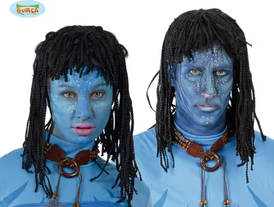 Productafbeelding van Zwarte, authentieke Rasta-peruk