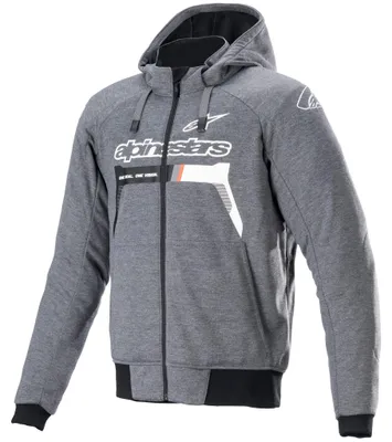 Produktbild von Alpinestars Chrome Ignition Motorrad Textiljacke, grau/schwarz/weiß, XL
