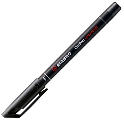 Produktbild von Folienstift - STABILO OHPen universal - permanent fein - 10er Pack - schwarz