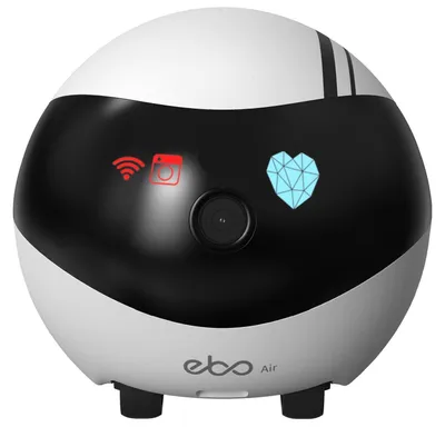 Produktbild von Enabot EBO Air, Roboter, Sprachsteuerung, WLAN, 89,2 mm
