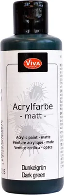 Produktbild von ViVA DECOR Acrylfarbe 82 ml dunkelgrün