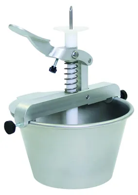 Produktbild von Edelstahl Gebäckfüller 3,0 Liter, Dosiermenge 0-15 g, 1 Füllkolben, 260x380x350 mm