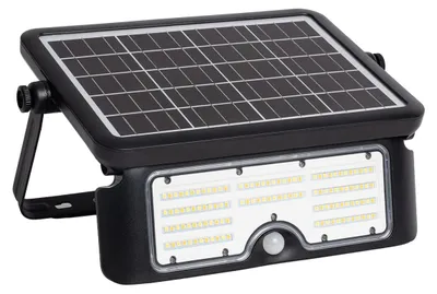 Produktbild von LED Fluter 3CCT Solar IP65 mit PIR Bewegungsmelder und Dämmerungssensor 12 W
