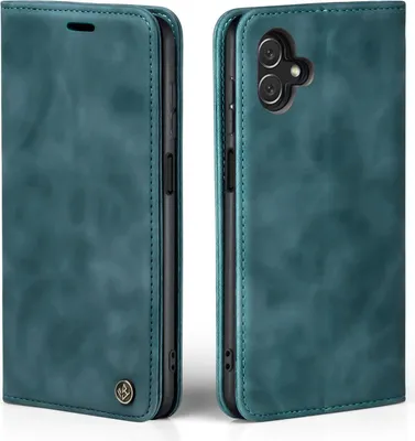Produktbild von Handy Hülle für Samsung Galaxy A05 Klapphülle Bookcase Flip Cover Handy Tasche Etui Farbe: Petrol