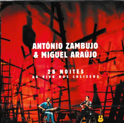 Productafbeelding van ANTONIO ZAMBUJO & MIGUEL ARAUJO - 28 Noites - Live in de Coliseus [2CD]