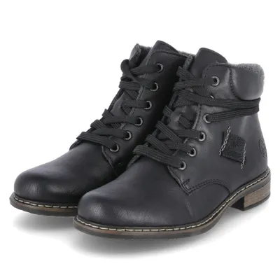 Produktbild von Rieker Stiefeletten Kunstleder Schwarz Größe: 40