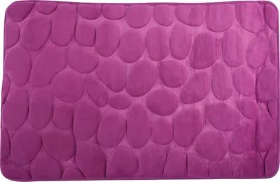 Produktbild von MSV Badteppich/Badematte - Kieselstein - Boden - lila - 50 x 80cm