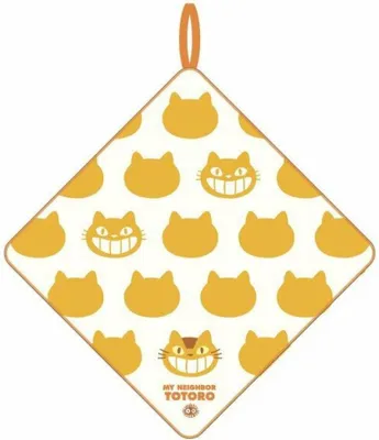 Produktbild von Mein Nachbar Totoro Mini-Handtuch Catbus Silhouette 33 x 33 cm