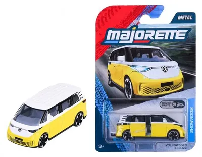 Produktbild von Majorette 8502000000Q01 - Premium Cars VW ID Buzz, gelb/weiß - Neu