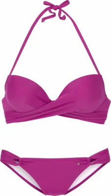 Produktbild von s.Oliver Push-Up-Bikini fuchsia Größe 38 Cup A