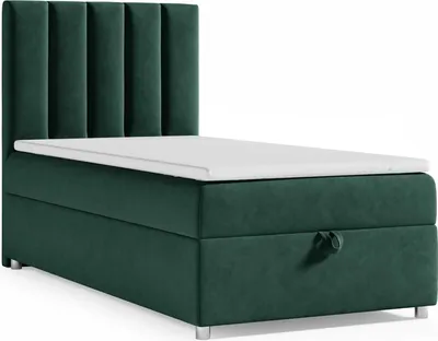 Produktbild von Boxspringbett mit Bettkasten Trinity K-10 SINGLE Bonellfederkern inkl. Topper, mit Lieferung, Aufbau & Entsorgung