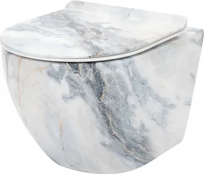 Immagine prodotto di WC sospeso WC sospeso + sedile WC Soft Close Marmo