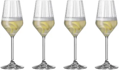 Produktbild von Spiegelau Vorteilsset 2 x 4 Glas/Stck Champagnerglas 445/29 LifeStyle 4450177 und Geschenk + Spende