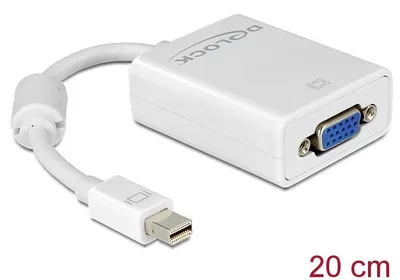 Image de DELOCK Adaptateur Displayport mini DP -> D-Sub15 St/Bu w