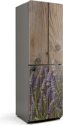Zdjęcie produktu dla Kwiaty na drewnianym tle - Magnetyczna osłona lodówki - Folia dekoracyjna magnetyczna do kuchni - Magnetyczna dekoracja lodówki - Samoprzylepna tablica magnetyczna - Folia magnetyczna na drzwi lodówki - 60x190 cm