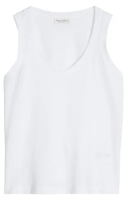 Produktbild von Jersey T-Shirts Sleeveless 0163 White Größe S