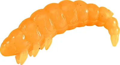 Produktbild von Balzer Gummilarve Bazillus (Hot Orange)