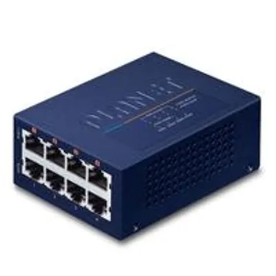 Obrázek produktu pro PLANET UPOE-400, 2.5 Gigabit Ethernet, 5 Gigabit Ethernet, Fast Ethernet, Gigabit Ethernet, 10,100,1000,2500,5000 Mbit/s, IEEE 802.3, IEEE 802.3ab, IEEE 802.3af, IEEE 802.3at, IEEE 802.3bt, IEEE 802.3bz, IEEE 802.3u, Modrá, 54 V, 160 W