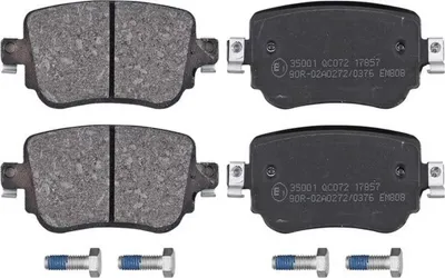 Produktbild von A.B.S. 35001 Bremsbeläge Satz Hinten für SKODA Octavia III Combi (5E5) für VW SHARAN (7N1, 7N2) für SEAT Leon ST (5F8)