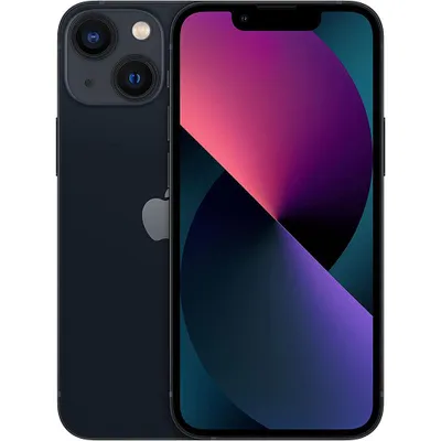 Produktbild von Apple iPhone 13 mini, 13,7 cm (5.4"), 2340 x 1080 Pixel, 512 GB, 12 MP, iOS 15, Schwarz