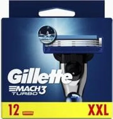 Obrázok produktu pre Gillette Rasierklingen Mach3 Turbo 12 Stück (8700216503679)