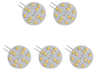 Produktbild von Spectrum G4 LED Stecklampe 2W 190lm 3000K Warmweiß 12V 5 Stück
