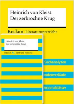 Produktbild von Paket für Lehrkräfte 'Heinrich von Kleist: Der zerbrochne Krug' (Textausgabe und Lehrerband). 2 Bände eingeschweißt