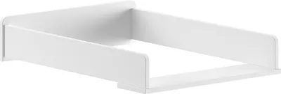 Image de JAXX - BILLY Cadre à langer pour commode Billy, finition MDF laqué blanc