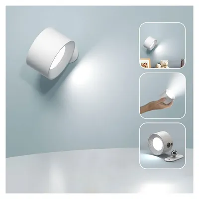 Obrázok produktu pre LED nástenné svietidlo Feallive, vhodné do interiéru, s USB nabíjacím portom