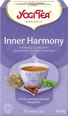 Obrázok produktu pre VNÚTORNÁ HARMONIA ČAJ(17 x 1,8 g) 30,6 g - YOGI TEA