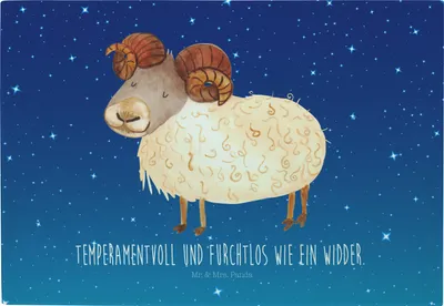 Produktbild von Mr. & Mrs. Panda Schneidebrett Sternzeichen Widder - Sternenhimmel Blau - Geschenk, Servierplatte, Vesperplatte, Geburtstag April, Bock, März, Glas-Schneidebrett