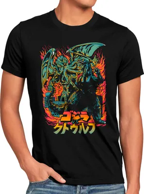 Produktbild von style3 Kaiju Encounter Herren T-Shirt japan cthulhu monster nipon tokio tokyo