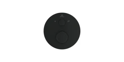 Produktbild von Ideal Standard Badethermostat Ceratherm T100 Unterputz A5814XG Schwarz (Silk Black)