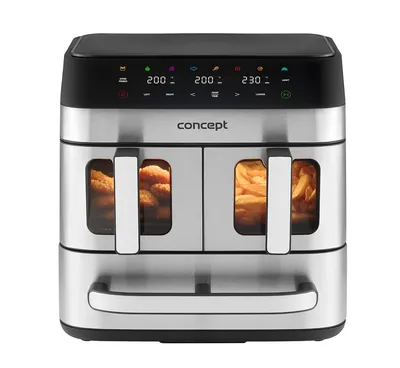 Heißluftfritteuse 18,5 l PIZZA TRIO Concept FR9000 XXL