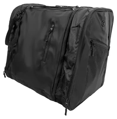 Produktbild von Tasche für Skischuhe, große Kapazität, leicht, Ski-Rucksack, Tasche für Rollschuhe, Tasche für Eiskunstlaufschuhe, separate Fächer, verstellbare Schultergurte, Sportrucksack