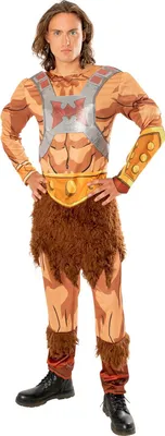 Produktbild von He-Man - "Deluxe" kostým - pánský/dámský Uni BN5835 (XL) (hnědá/žlutá)