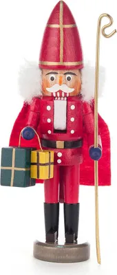 Imagen del producto de Nikolaus (15 cm) – Rompecabezas de madera con forma de San Nicolás, fabricado por Dregeno Seiffen
