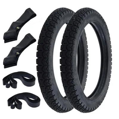 Produktbild von 2x Citomerx Moped Sommerreifen M001 2.75-17 41P TT + Schlauch + Felgenband - Allroundprofil