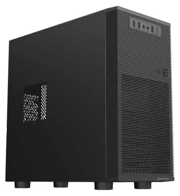 Produktbild von UNYKAch AERO C15, Midi Tower, PC, Schwarz, micro ATX, ITX, SGCC, Acrylnitril-Butadien-Styrol (ABS), 13 cm