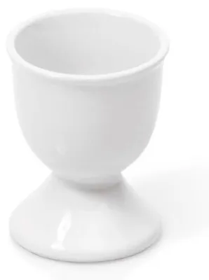 Produktbild von 60x Eierbecher 6,5 cm weiß, Porzellan