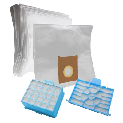 Zdjęcie produktu dla MisterVac kompatybilny z workami do odkurzaczy SG worki wymienne 20 szt + filtry filtry wymienne Bosch BGLS2FRESH Serie2 SG