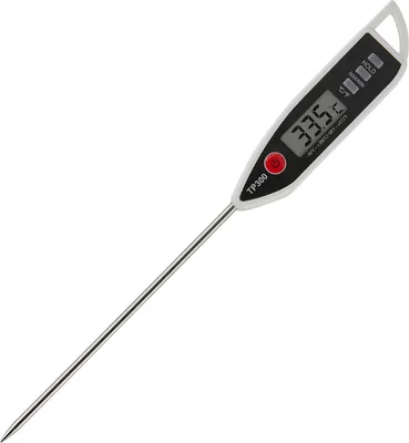 Produktbild von TP300 Lebensmittelthermometer, lange Sonde, LCD-Display, wasserdicht, genaues Sofortlesen, Grillen, Fleisch, Milch, Backen, elektronisches digitales Thermometer, Küchengeräte