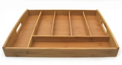 Produktbild von Kesper Schubladenorganisator, 38 x 32 cm, Bambusholz